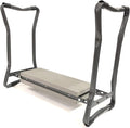 KANDUO Folding Garden Kneeler and Seat Garden Bench Sturdy Garden Stools with Soft Gardener Kneeling Pad Cushion &amp Tools Pouch for Outdoor Gardening