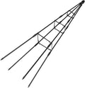 SUPVOX Garden Trellis for Climbing Plants Outdoor 120cm Iron Wire Plant Support Frame with Reinforced Four-Corner Design for Potted Vines and Vegetable Climbing