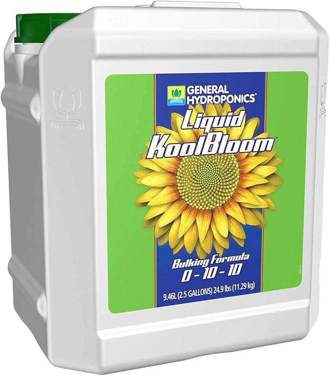 General Hydroponics Liquid Kool Bloom for Gardening 2.5 gallon