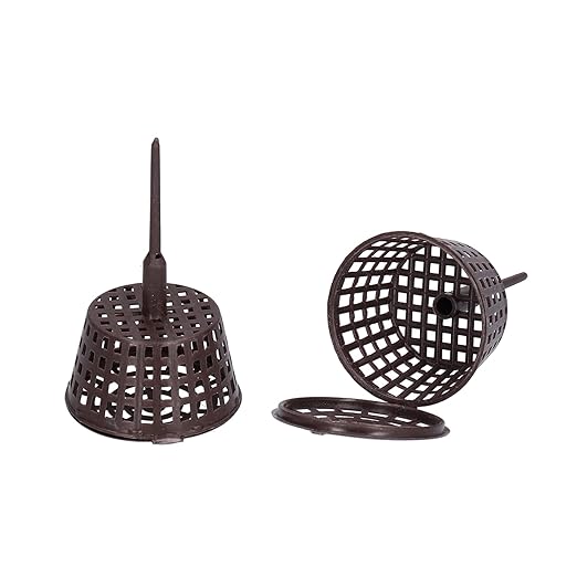 Bonsai Fertilizer Basket20Pcs Plastic Bonsai Fertilizer Box with Lid Garden Planting Fertilization Mesh Baskets for Orchid Bonsai Potted Plants