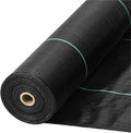 Weed Barrier Fabric 13FTx60FT High Strength Weed Barrier Landscape Material 5OZ Woven Geotextile Fabric Beneath Gravel for Gardening