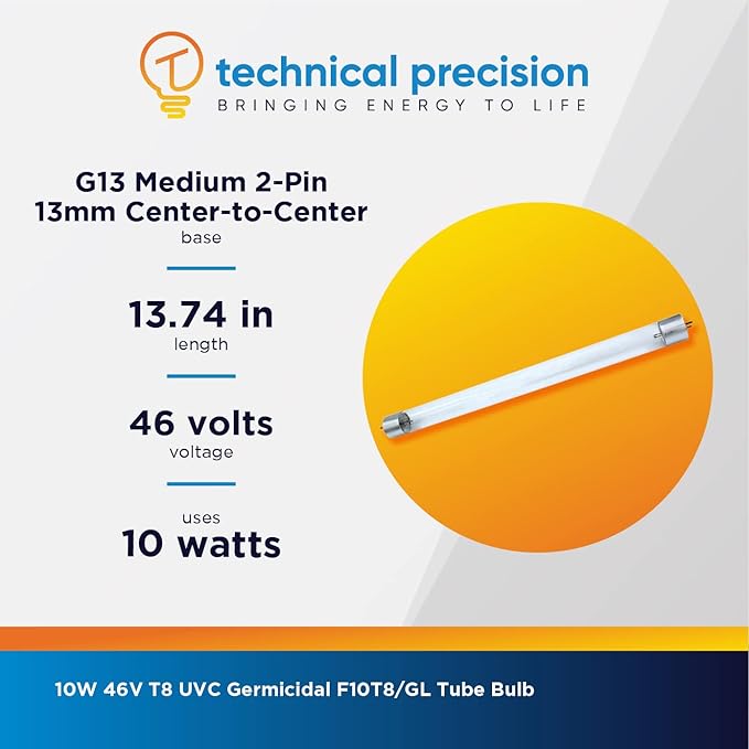 Technical Precision Replacement for GERMICIDAL F10T8/GL