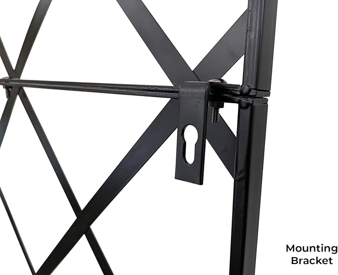 Giant Trellis 108” high (9’ Tall) by 28” Wide Trellis with Arched top - by Meranti Home + Garden