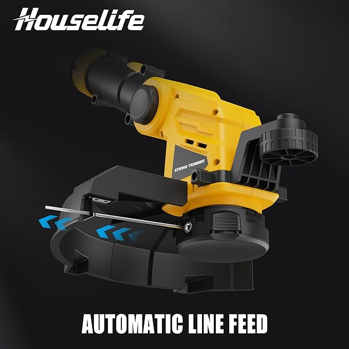 Cordless Weed Eater and Leaf Blower Combo Compatible with Dewalt 20V Max Battery(Battery Not Included) 12 Inch Weed Trimmer/String Trimmer with Auto-Feed Lightweight 20V Leaf Blower Cordless