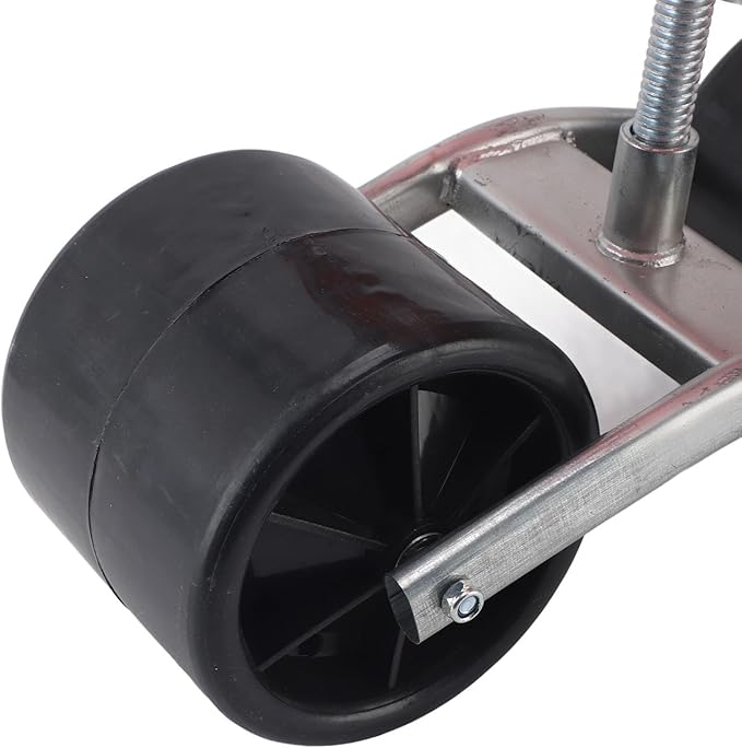 Rolling Work Seat 2 Wheels Durable Iron with Adjustable Seat for Gardens Fields Field Sheds