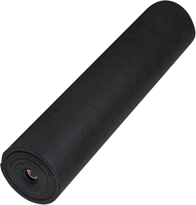 Garden Weed Barrier Landscape FabricGeotextileWoven Weed Control FabricWoven Weed Control FabricPremium Heavy Duty Weed Mat Fabric for Landscaping (Size : 1x25m)