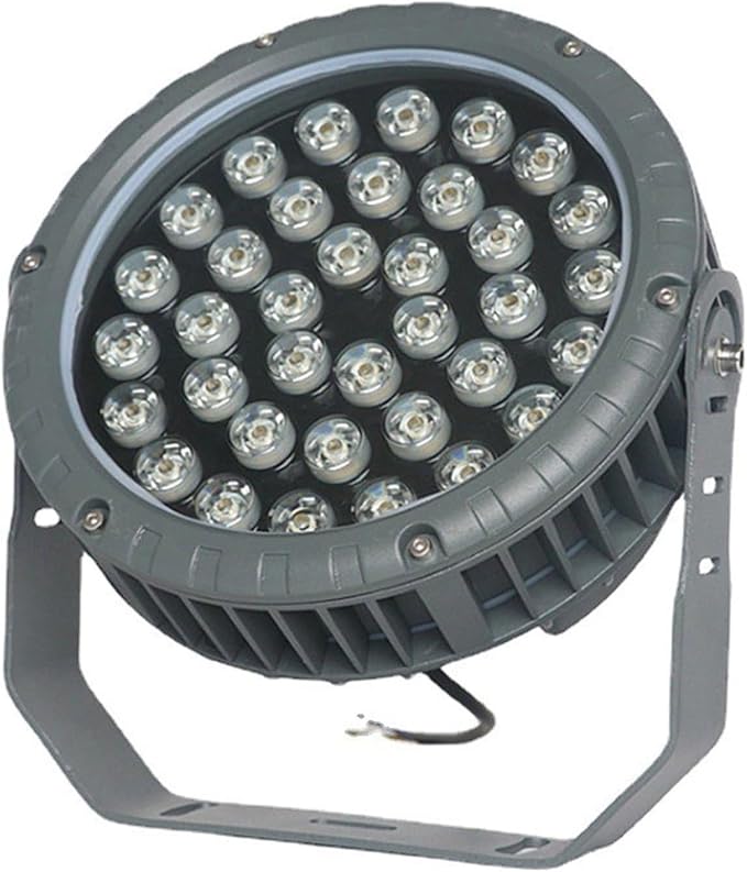 LED Landscape Lamp - Rotation Spotlight AC111-240V Outdoor Decorative Round Flood Light Lamp IP65 Waterproof 270° Park Tree Lights for Garden Lawn Yard Villas Path(Red9W(111-240V))