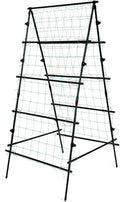 Gardener's Supply Company Titan A-Frame Trellis | Strong and Sturdy Outdoor Garden Trellis Plant Support for Cucumbers Beans Vine Herbs &amp Other Climbing Plants w/Easy to Install Tough Nylon Nett