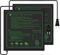 2 Pack Seedling Heat Mat for Seed Starting20 x 20.75 Waterproof Heating Pad for Indoor Plants Germination(L)