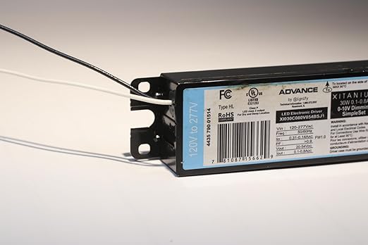 XI030C080V054BSJ1 - Advance 30 Watt LED Driver - 120-277V
