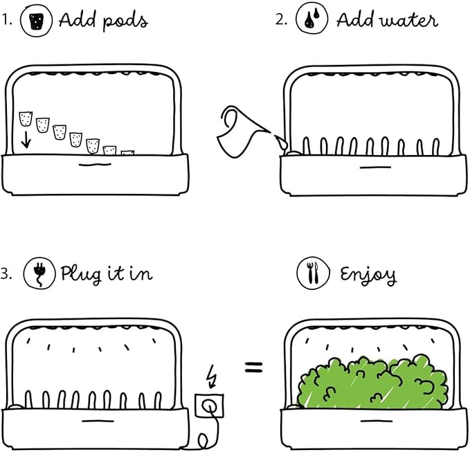 Click and Grow Curly Parsley Plant Pods for Smart Garden 9-Pack