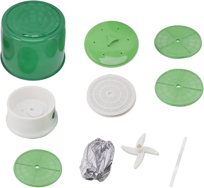 Bean Sprouts Machine 3 Layer Auto Control Bean Sprouts Grow Germination Kit for Home Kitchen(US Plug 110V)