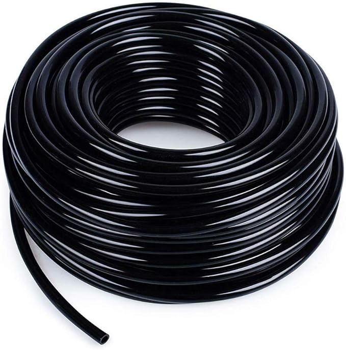SagaSave Drip Irrigation kit Plant Watering System Gravity Fed Irrigation Water Drip Setfor Garden Greenhouse Yard Lawn Home or Vacation Use 10M 4/7 Tube 10 Nozzles