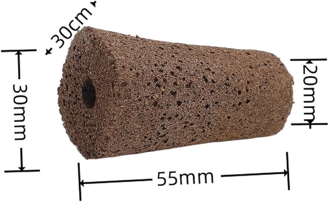 50PCS Seedling Block Compressed Nutrient Block Potting Soil Discs Pellet for Promotes Vegetables and Flowers Growth (HRD-TN0415)