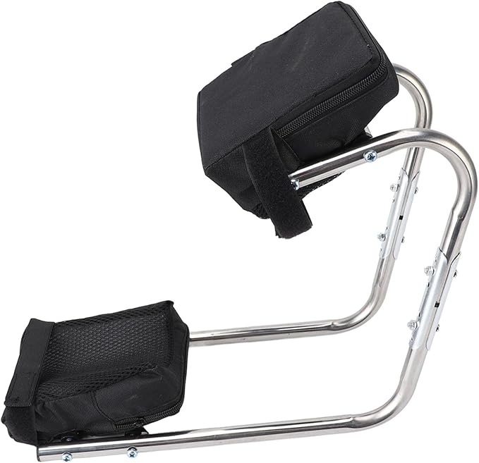 Stainless Steel Knee Seat for Gardening Gardening Kneeler Seat with Ankle Support Portable Kneeling Bench for Planting and Outdoor Work