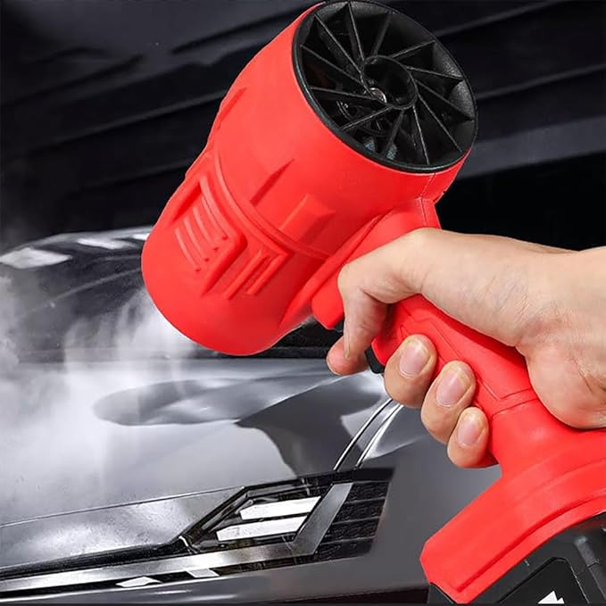 Blower CordlessHand Held Leaf Blower Cordless (Two Green Batteries)