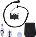 502846401 Ignition Coil Module For Husqvarna 150BT 150BF 350BT 350BF Redmax EBZ5100 EBZ5150 Jonsered BB2250 Backpack Leaf Blower Air Filter Tune Up Kit 502844401 Spark Plug Primer Bulb Parts