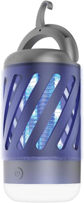 NEBO Mini Bug Zapper &amp Lantern with Dual Band UV Light Zaps Insects by The Powerful 700-volt Electrical Grid Easily Fits in Backpack for Hiking Camping Hunting and Fishing