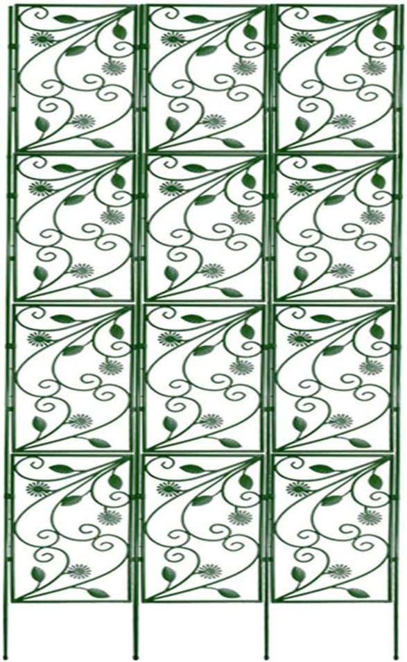 Rustproof Garden Trellis Climbing Plants - Plastic Support Frame Vegetables &amp Flowers - Indoor &amp Outdoor Use (120 x 38 cm)(150 * 58cm)