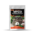 MYCO MYCORRHIZAL INOCULANT Root Enhancer for Bigger Stroger &amp Healthier Plants Roots - Organic Mycorrhizae Root Enhancer - Increases Nutrient Absorption &amp Crop Yields (2LB)