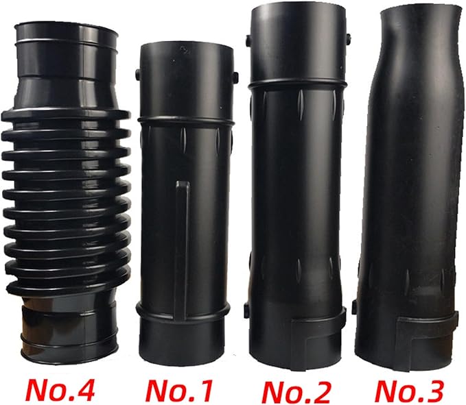 EBZ8500 EBZ7500 570 580 BTS Flexible Hose Bending Pipe Compatible with Outdoor Backpack Snow Blower air Duct Replacement Accessories KOMAT-SU RedMax (BlackNo. 3)