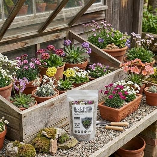 Old Cobblers Farm™ Wicked Growth Alpine/Rock Garden Plants Fertilizer - Designed for Hardy Growth and Vibrant Blooms in Thin Rocky soils (5 lbs | 10 lbs | 15 lbs | 20 lbs) (5 lbs)