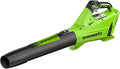 Greenworks 24V (110 MPH / 450 CFM / 200+ Compatible Tools) Cordless Brushless Axial Leaf Blower Battery and Charger Not Included