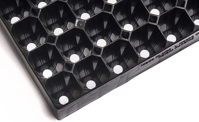 Hoss Heavy-Duty Seed Starting Trays (5 Pack) | 162 Cell Trays | Built to Last a Lifetime