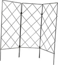 VANZACK Garden Trellis for Climbing Plants Multi-Functional Folding Support Stand for Vines Vegetables and Flowers Easy Installation and Reusable Design for Indoor and Outdoor Use