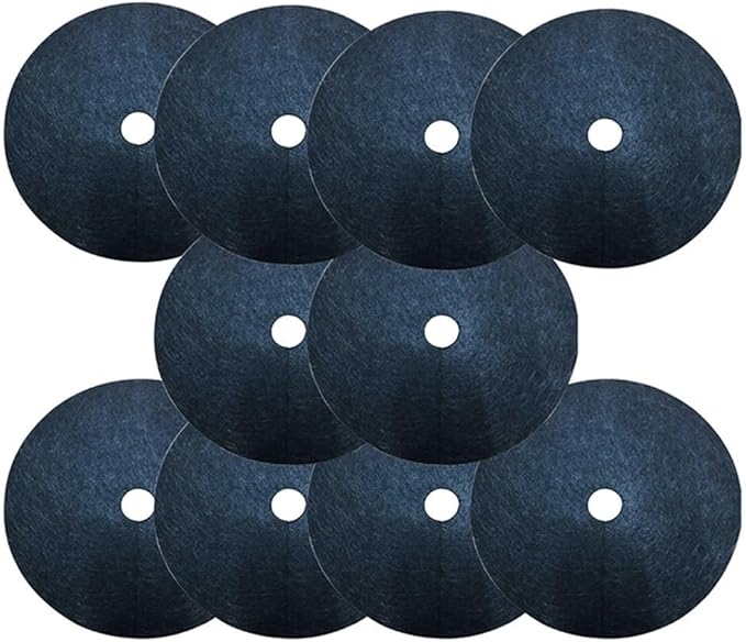 10pcs Weeding Cloth Non-Woven for Gardening Biodegradable Weed Control Fabric Ground Cover Agriculture Orchard Weeding Cloths(32x32x4cm)