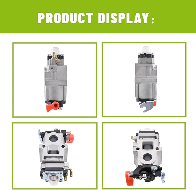 A021004920 Carburetor Wyab-1 Carb Compatible with Shindaiwa EB810 EB810RT EB910 Echo PB-8010H PB-8010T PB-9010 Backpack Leaf Blowers