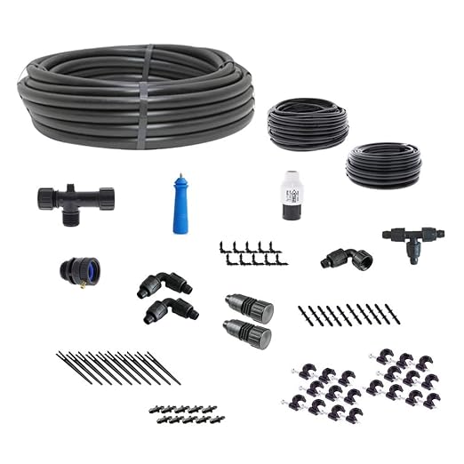 Drip Irrigation Kit for Window Boxes - Kit Size : Deluxe