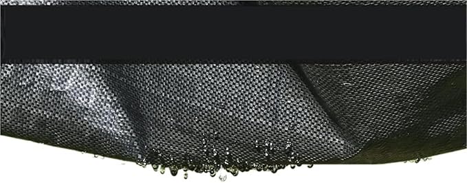 Geotextile Black Agricultural Grass Cloth Garden Weed Barrier Fabric Permeable Mesh Geotextile Industrial Weed Barrier(1.2mx10m)
