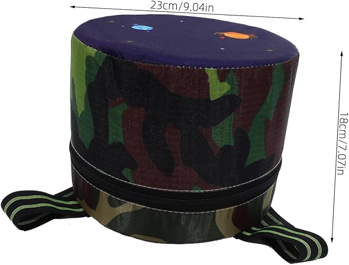 Step Stool for Adults Garden Seats for Seniors Portable Leather Mound for Farming and Traveling