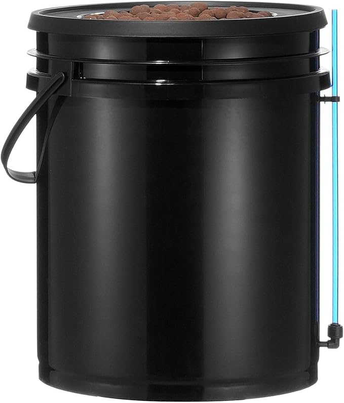 DWC Hydroponics Grow System Deep Water Culture with Top Drip 2 Buckets