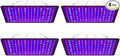 4PCS 1000W LED Planting light With Full Spectrum Diodes Sunlight Ideal For Seedlings Herbs and flowering plants. US Plug+Hook For Easy Hanging Powers Growth From Tender Seedling leaves To vivid blooms