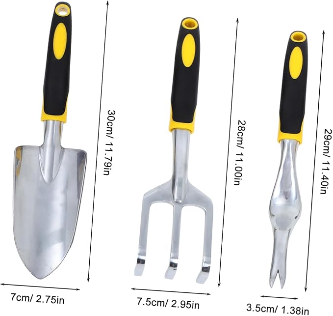 UPKOCH 1set Hand Shovel Garden Tool Set Sturdy Multi-use Spade and Trowel for Planting Weeding and Soil Loosening Compact for Houseplants and Potted Flowers