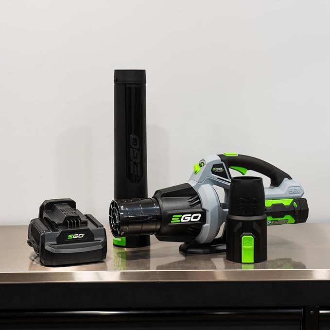 EGO Blower 530 CFM Car Drying Kit | with EGO AST2000 Short Nozzle | Leaf Blower