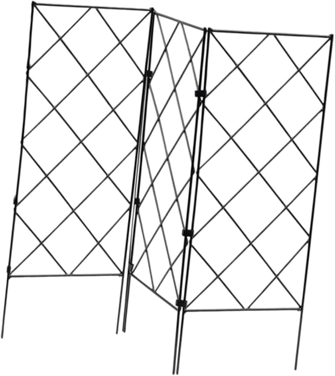 Climbing Plants Garden Trellis Flower Stand Versatile Metal Plant Holder Vine Support Rack for Outdoor Indoor Clematis Rose 3pcs