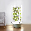 5/7/9 Layers Indoor Hydroponics Growing Tower with LED Light Indoor Hydroponic Gardens Tower Hydroponics Growing Tower for Outdoor Home Garden5 Layer