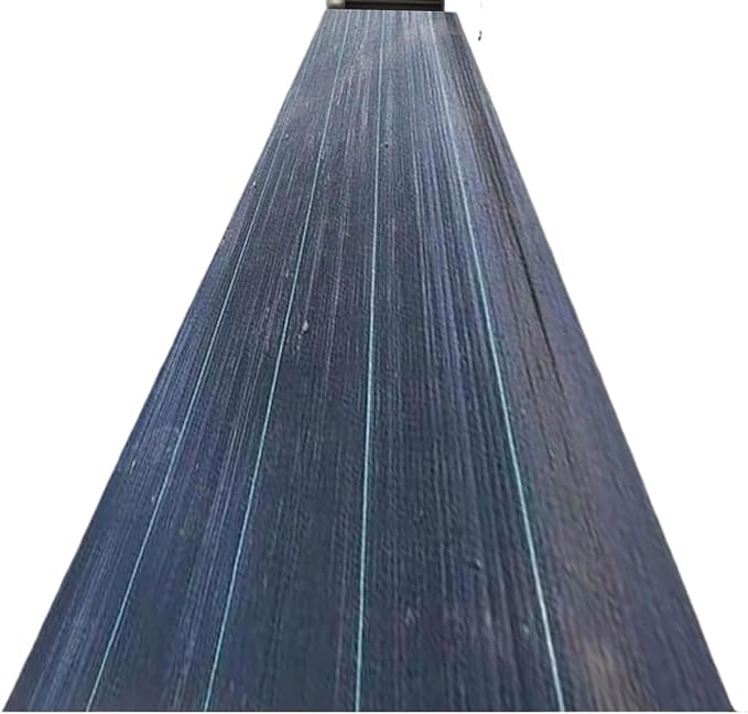 Premium Weed Barrier Fabric - Heavy Duty Ground Cloth for Garden Landscaping 10m-200m Long Black(0.6mx100m)