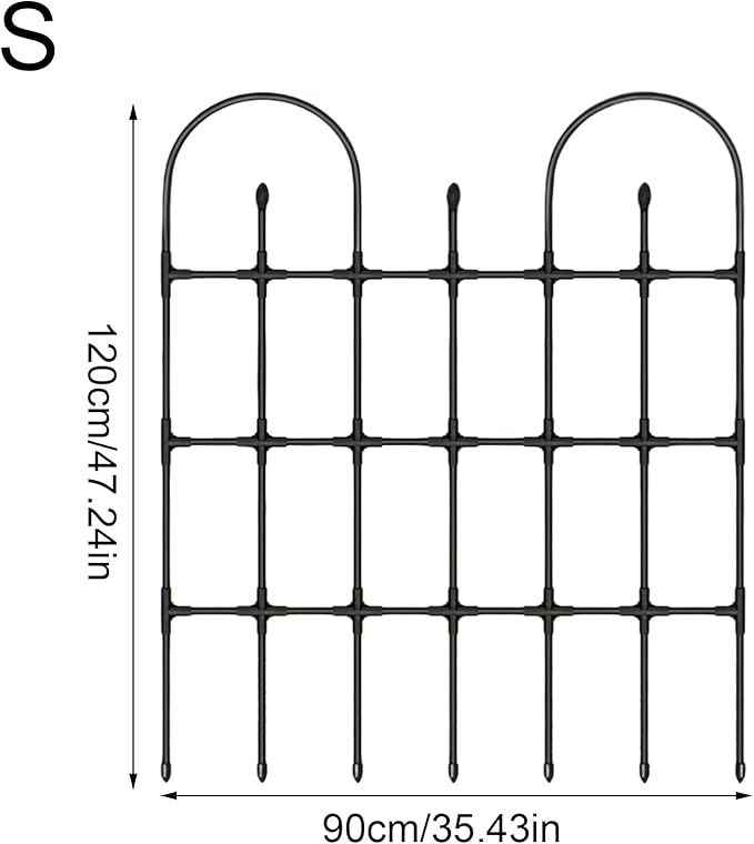 Trellis for Climbing Plants Outdoor | Metal Plant Support TrellisTomato Climbing Stakesfor Garden Balcony Backyard Tomato Flowers Vine Ivy Clematis