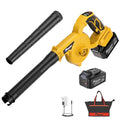 Leaf Blower- Brushless Electric Cordless Leaf Blower with Battery and Charger 3 Speed Mode Lightweight Cordless Blower for Blowing Leaves Patio Cleaning Blowers for Lawn Care and Dust