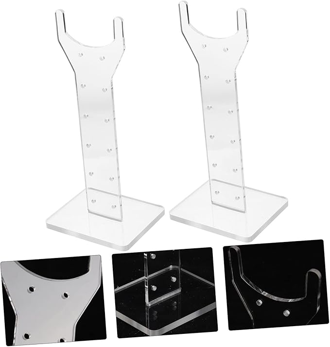Grow Light Stand for Indoor Plants Acrylic Plants Lamp Rack Easy Install Lamp Stand