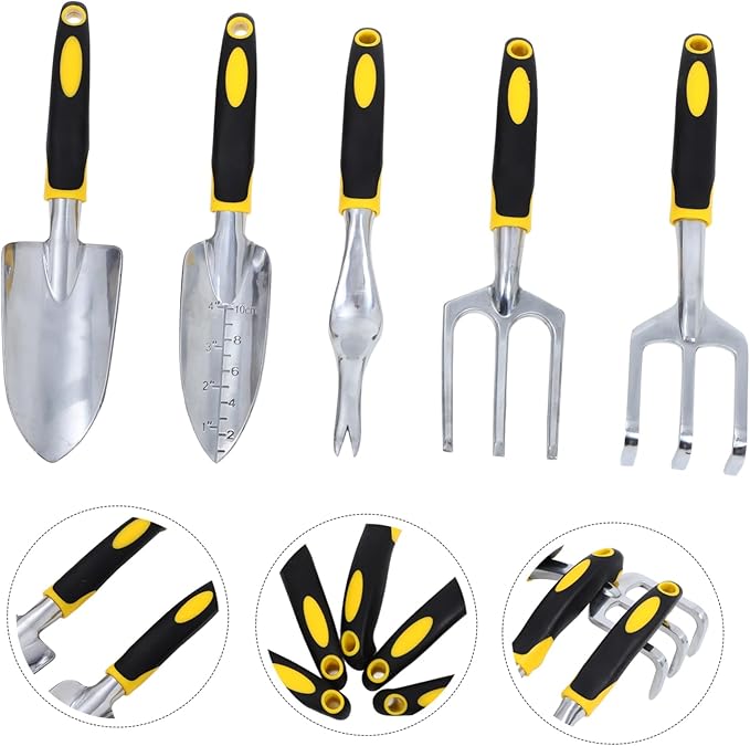 UPKOCH 1set Hand Shovel Garden Tool Set Sturdy Multi-use Spade and Trowel for Planting Weeding and Soil Loosening Compact for Houseplants and Potted Flowers