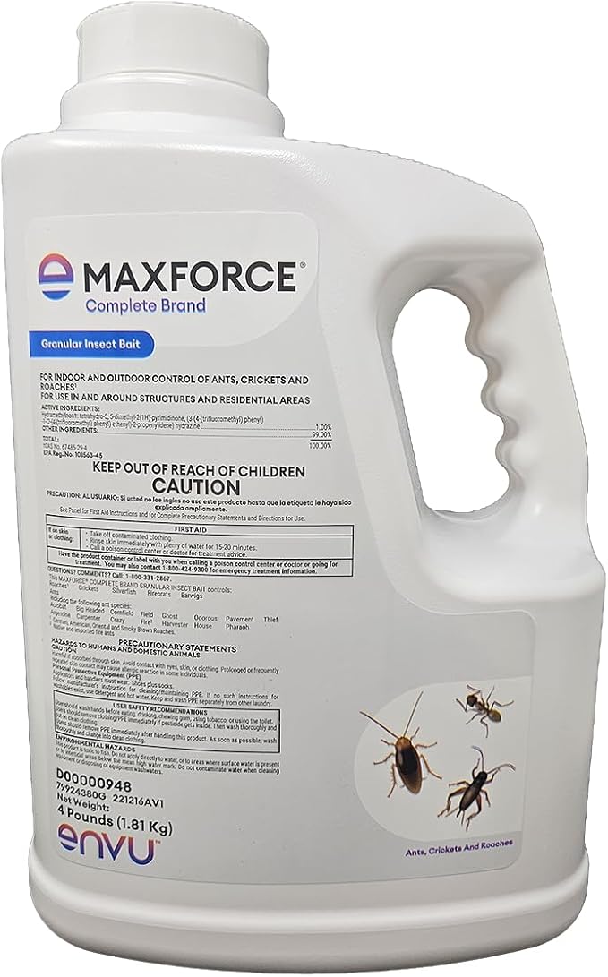 Bayer 79649886 Maxforce Complete Granular Insect Bait 4lbs