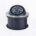 Adjustable LED Landscape Lights Recessed Outdoor Spotlight IP67 Waterproof for Palm Trees and Stone Walls Illumination