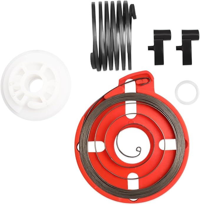 Recoil Pull Start Easy Parts Starting Rewind Spring Repair Kit Compatible with STIHL BG56C BG86C SH86C SH56C Handheld Leaf Blower (Replace #4237-190-06004241-195-35014241-195-20011123-195-7200)