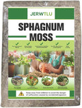 Natural Long Fiber Sphagnum Moss 1196QT for Orchid Potting Mix and Moss Pole for Plants Indoor. Ideal for Propagating Plants Maintaining Humidity for Reptiles Isopods in Paludarium (22 lb)