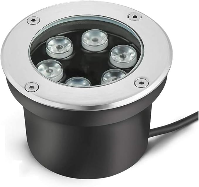 LED Landscape Lights Outdoor Ground Light AC85-265V IP66 Waterproof Recessed Floor Spotlights LED Garden Buried Light for Driveway Deck Patio Yard Walkway